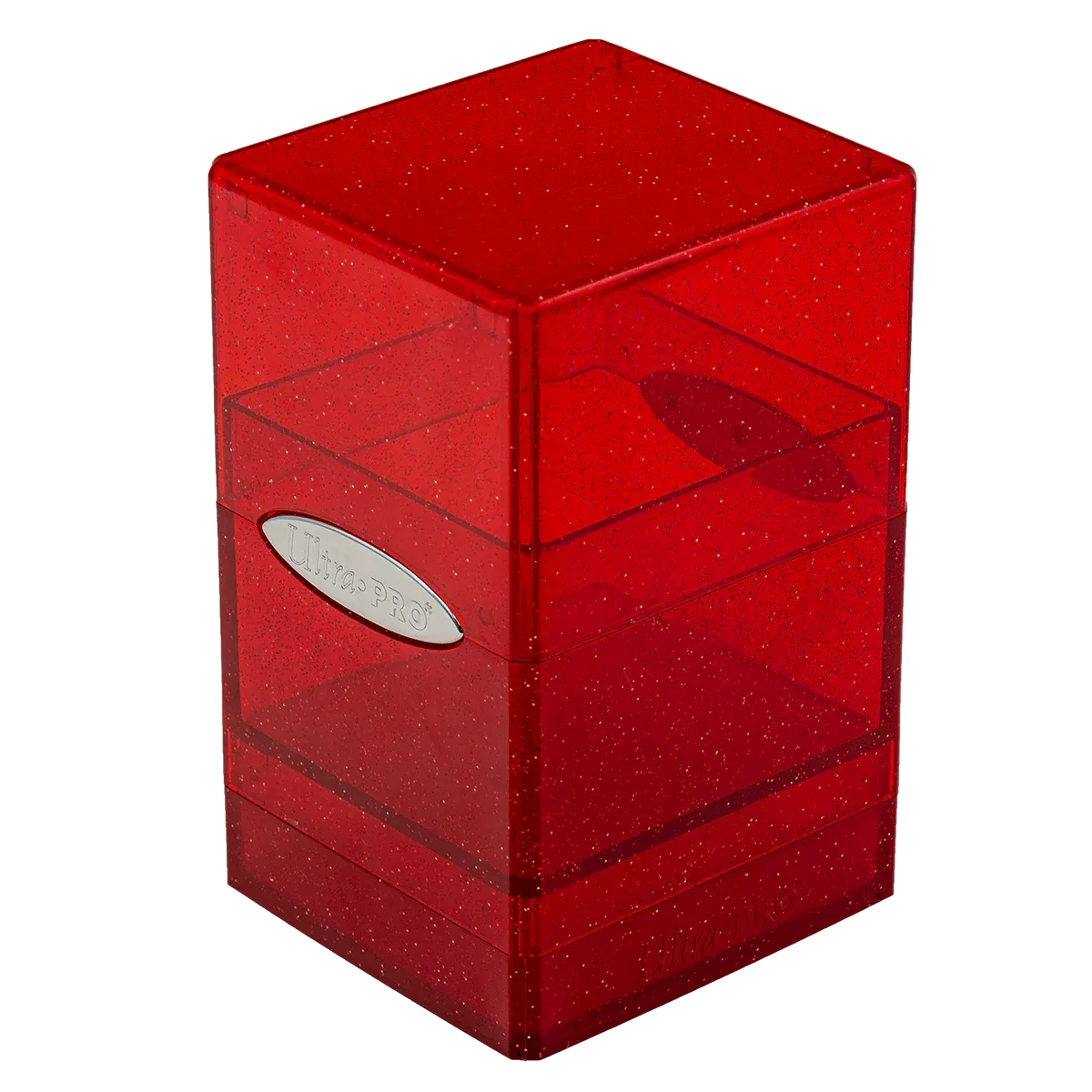 Deck Box (Tower) - Glitzerrot - Ultra Pro