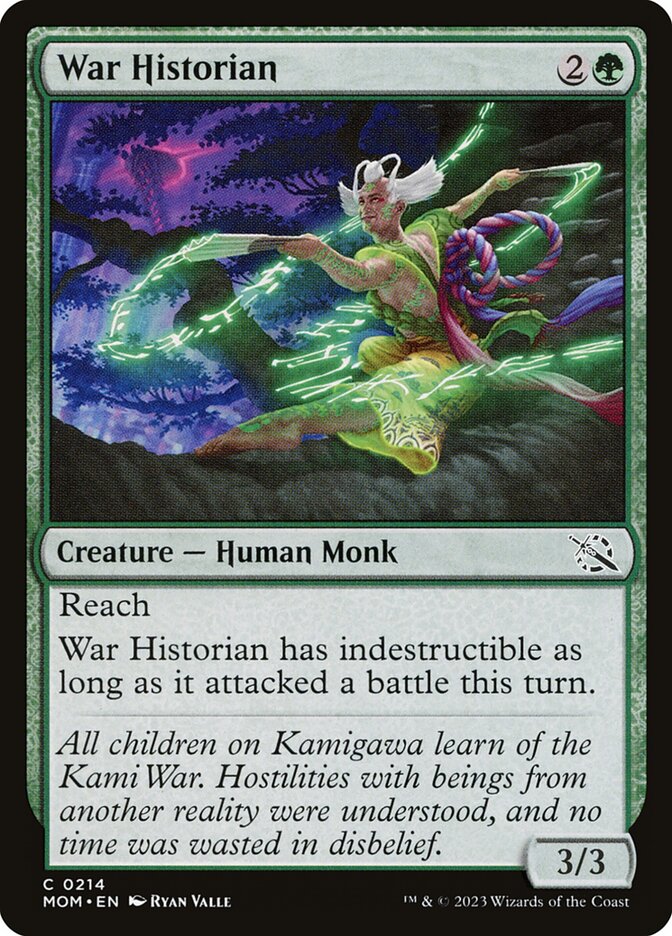 War Historian – March of the Machine [MOM] – D – #214