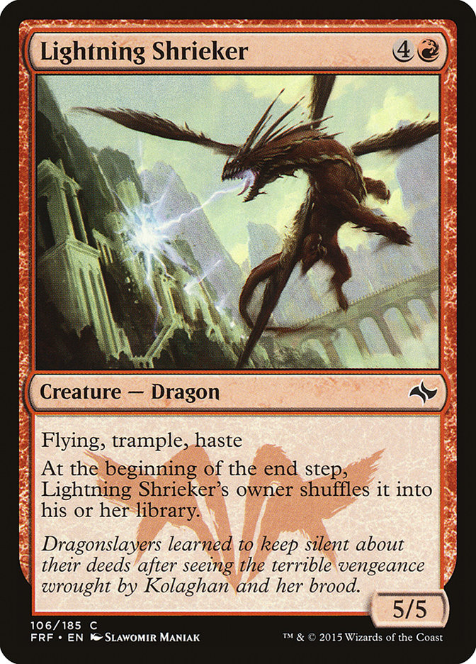 Lightning Shrieker – Fate Reforged [FRF] – English – #106