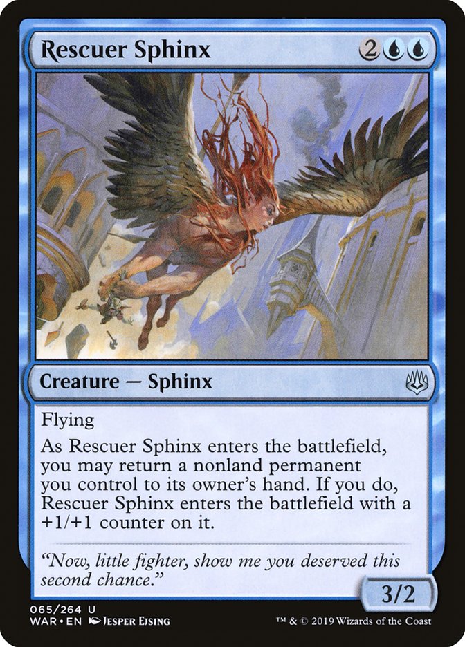 Rescuer Sphinx – War of the Spark [WAR] – D – #65