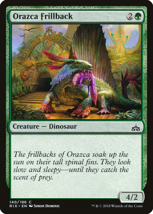 Orazca Frillback – Rivals of Ixalan [RIX] – D – #140