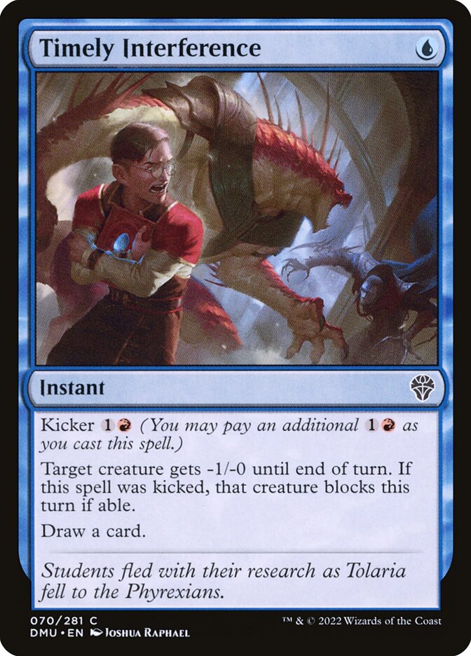 Timely Interference – Dominaria United [DMU] – English – #70