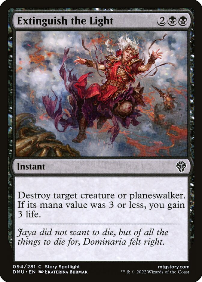 Extinguish the Light – Dominaria United [DMU] – D – #94