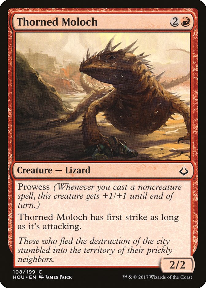 Thorned Moloch – Hour of Devastation [HOU] – English – #108