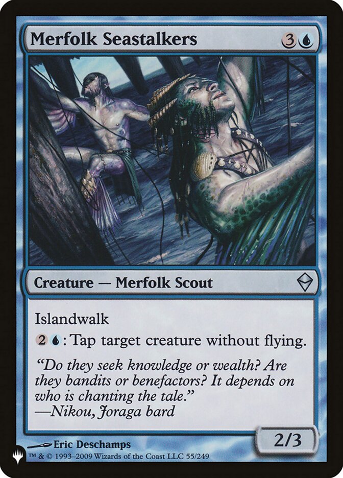 Merfolk Seastalkers – The List [PLST] – English – #ZEN-55