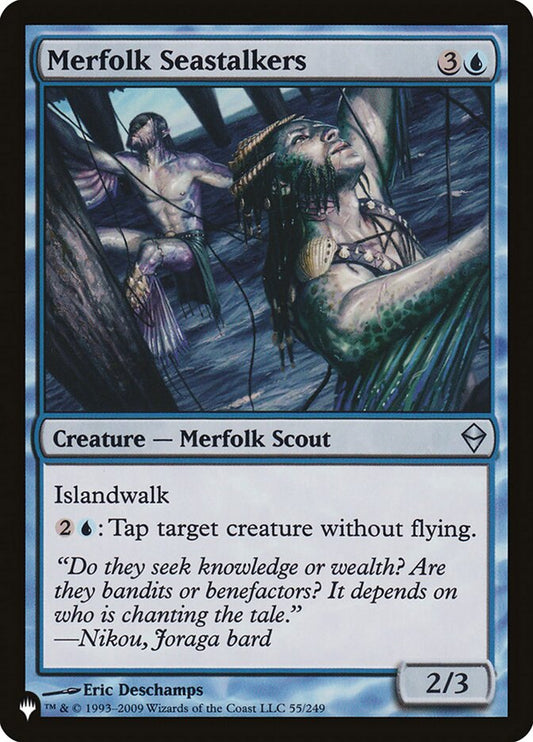 Merfolk Seastalkers – The List [PLST] – English – #ZEN-55