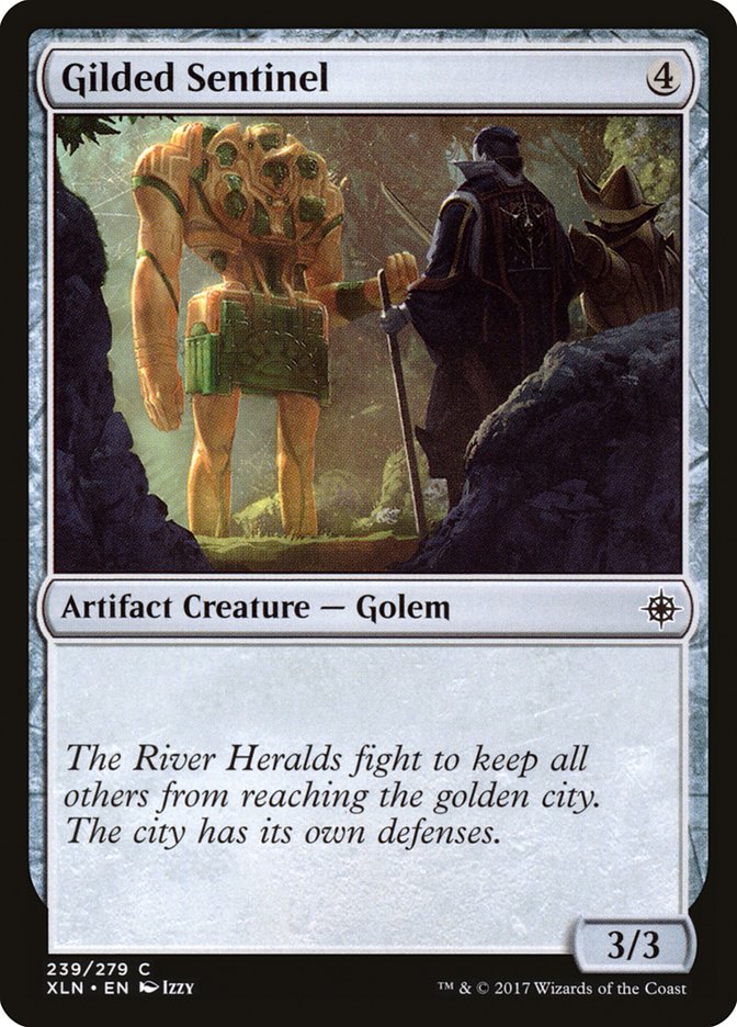 Gilded Sentinel – Ixalan [XLN] – D – #239