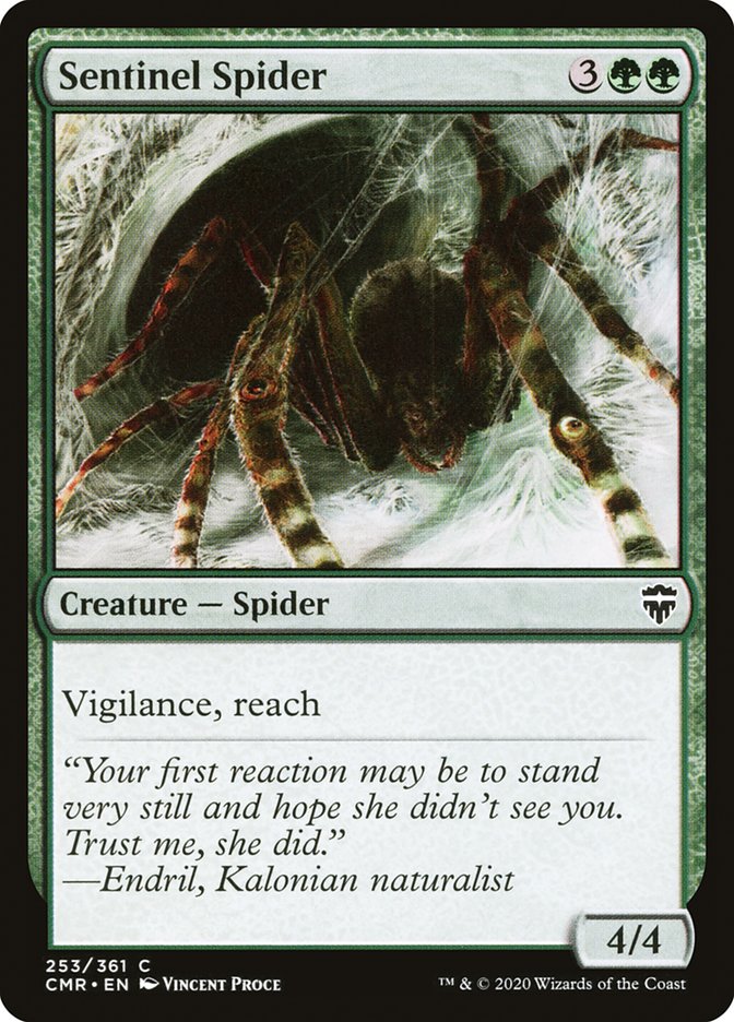 Sentinel Spider – Commander Legends [CMR] – D – #253