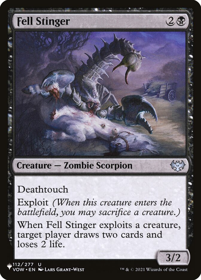 Fell Stinger – The List [PLST] – English – #VOW-112
