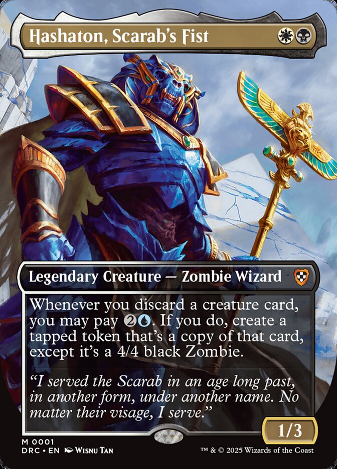 Hashaton, Scarab's Fist – Aetherdrift Commander [DRC] – English – #1