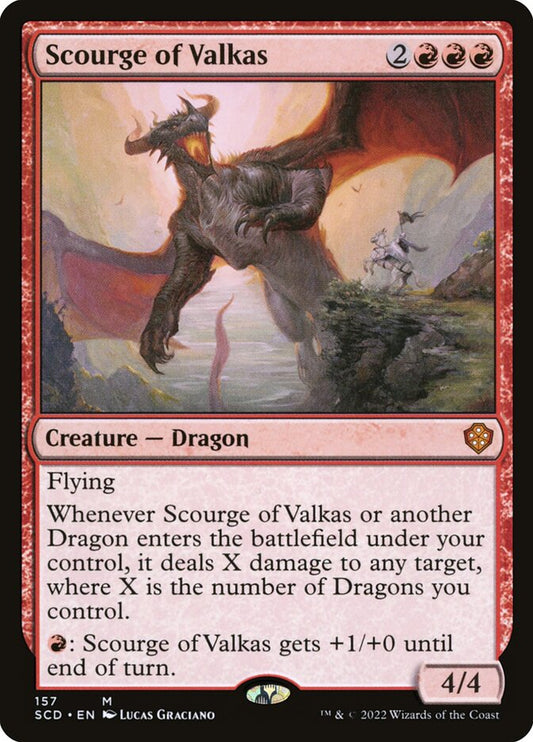 Scourge of Valkas – Starter Commander Decks [SCD] – English – #157