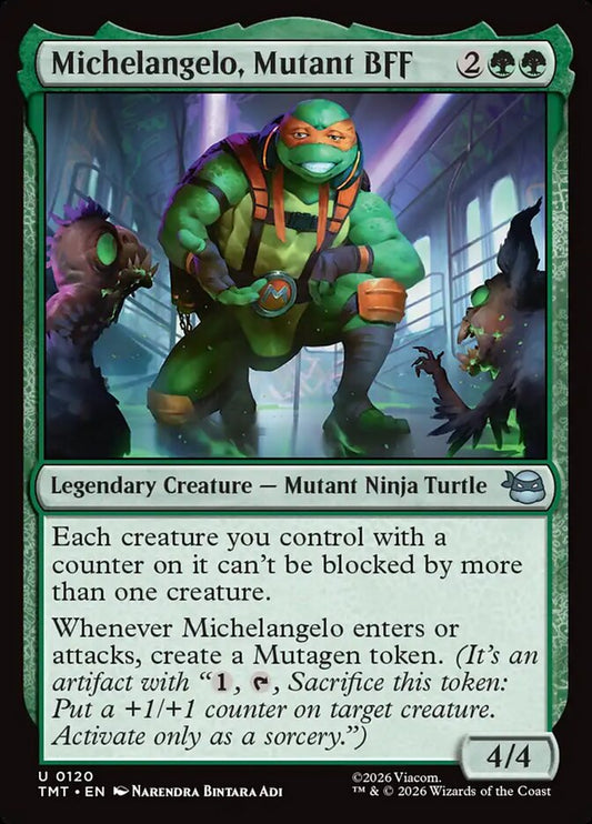Michelangelo, Mutant BFF – Teenage Mutant Ninja Turtles [TMT] – English – #120