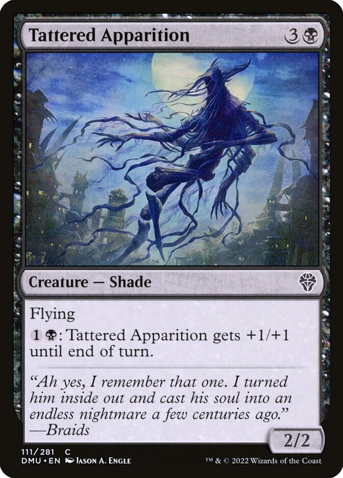 Tattered Apparition – Dominaria United [DMU] – D – #111