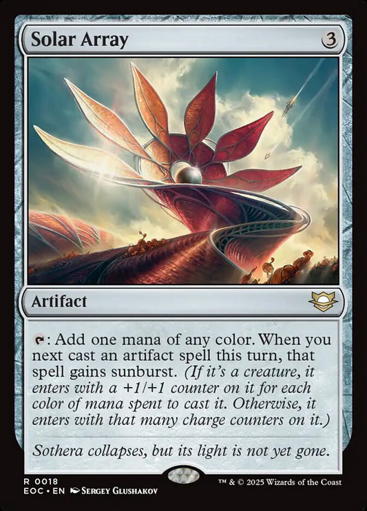 Solar Array – Edge of Eternities Commander [EOC] – English – #18