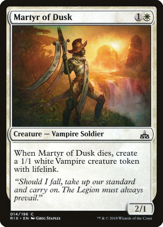 Martyr of Dusk – Rivals of Ixalan [RIX] – D – #14
