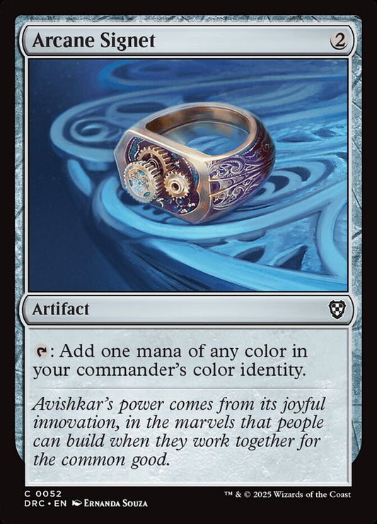 Arcane Signet – Aetherdrift Commander [DRC] – English – #52