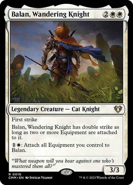 Balan, Wandering Knight – Commander Masters [CMM] – English – #16