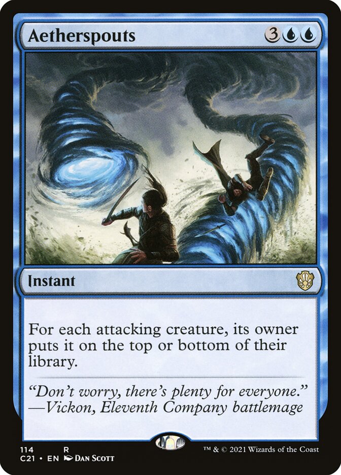 Aetherspouts – Commander 2021 [C21] – English – #114