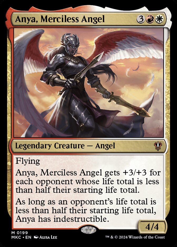 Anya, Merciless Angel – Murders at Karlov Manor Commander [MKC] – English – #199