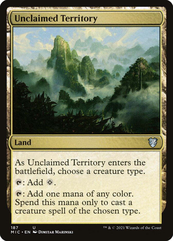 Unclaimed Territory – Midnight Hunt Commander [MIC] – English – #187
