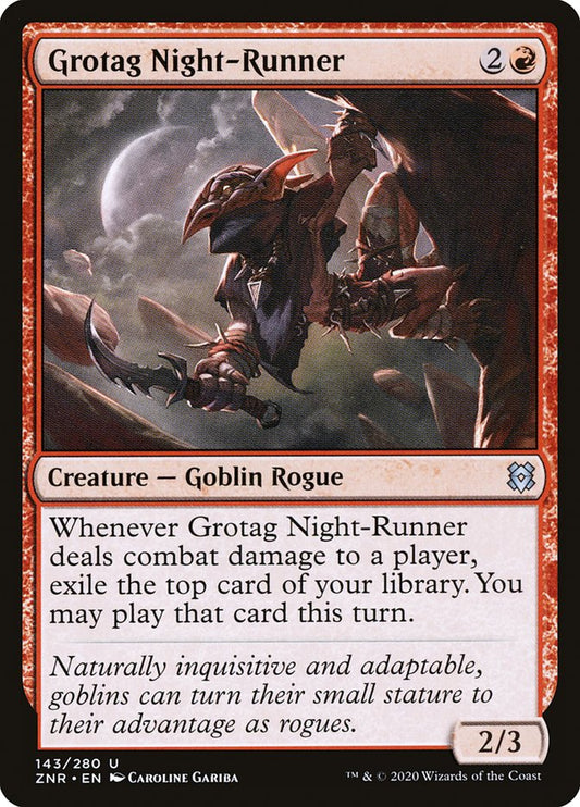 Grotag Night-Runner – Zendikar Rising [ZNR] – English – #143