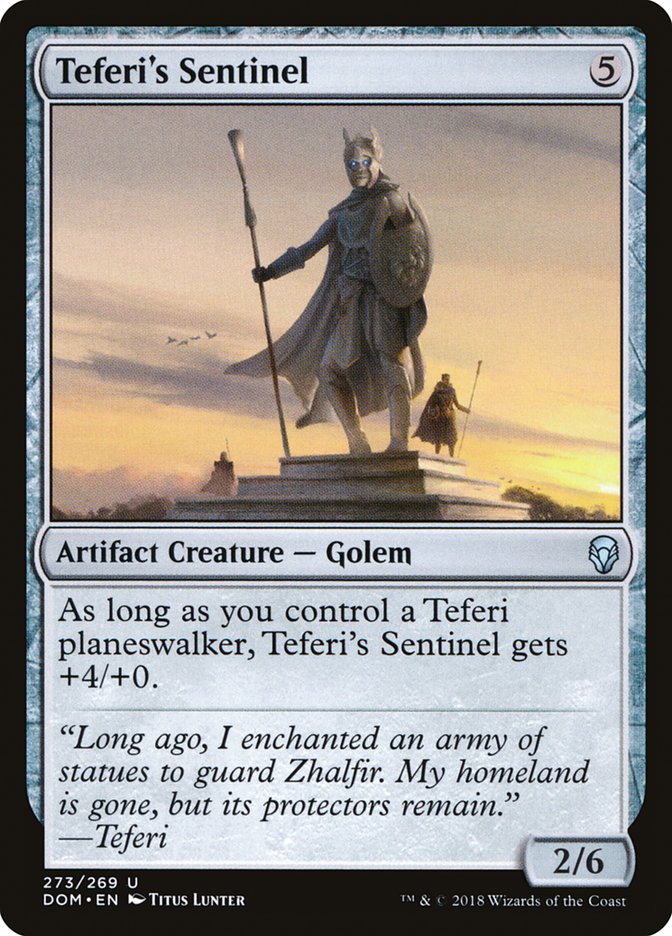 Teferi's Sentinel – Dominaria [DOM] – D – #273