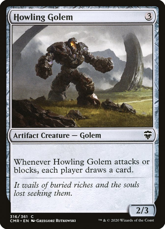 Howling Golem – Commander Legends [CMR] – D – #316