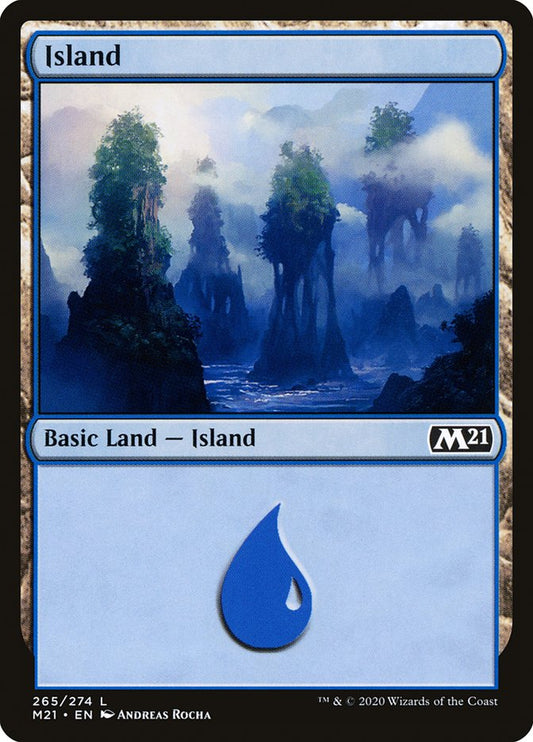 Island – Core Set 2021 [M21] – English – #265