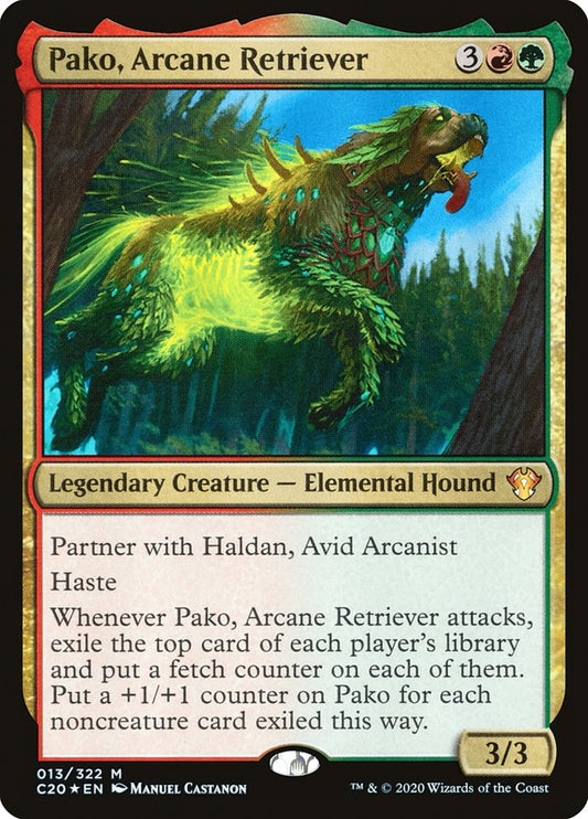 Pako, Arcane Retriever – Commander 2020 [C20] – English – #13