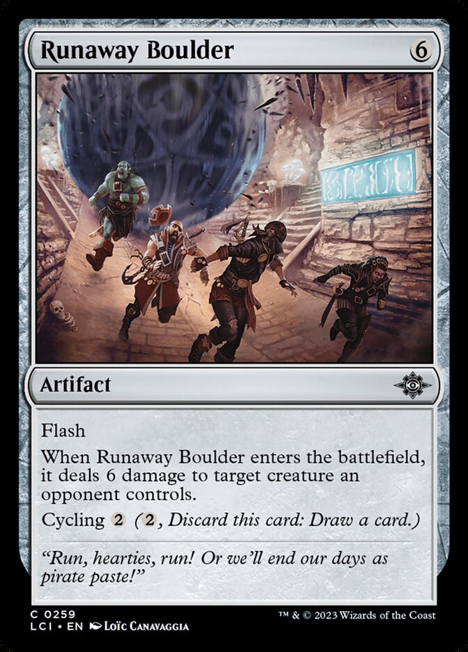 Runaway Boulder – The Lost Caverns of Ixalan [LCI] – D – #259