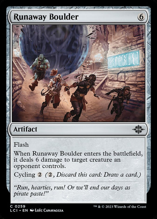 Runaway Boulder – The Lost Caverns of Ixalan [LCI] – D – #259