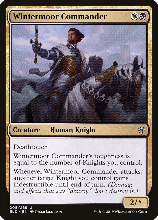 Wintermoor Commander – Throne of Eldraine [ELD] – English – #205