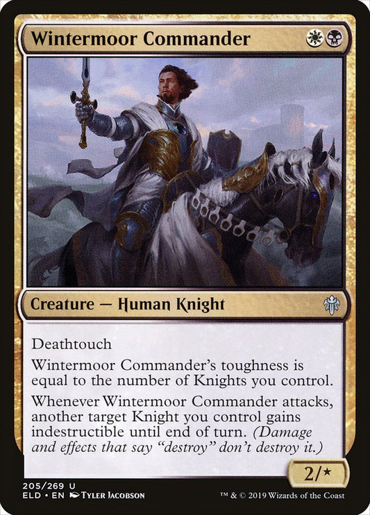Wintermoor Commander – Throne of Eldraine [ELD] – English – #205