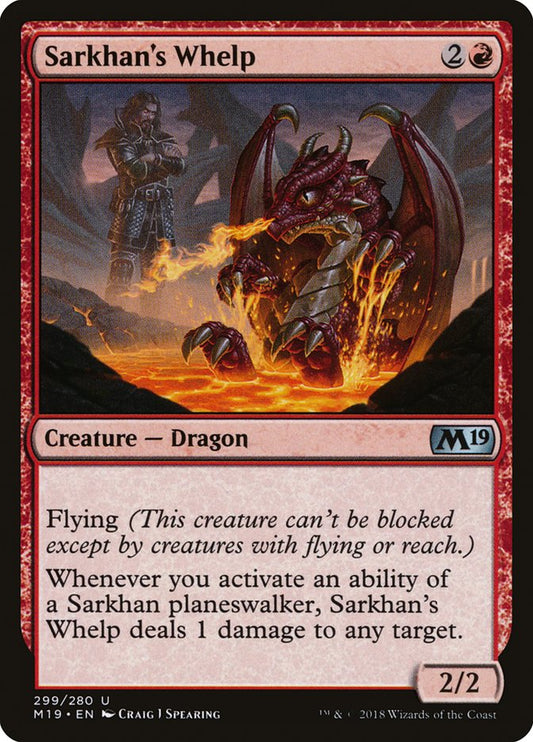 Sarkhan's Whelp – Core Set 2019 [M19] – D – #299