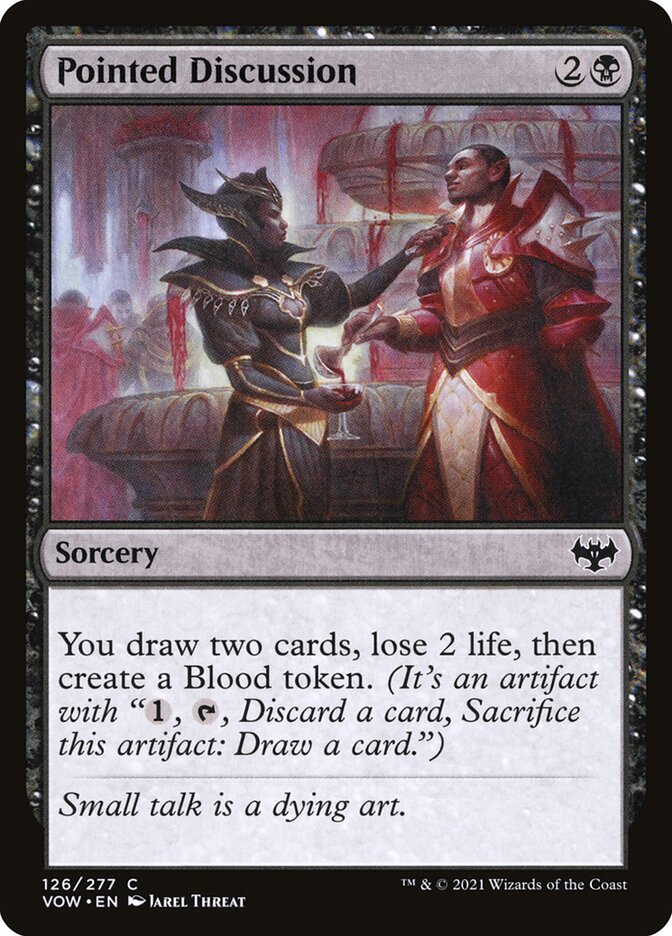 Pointed Discussion – Innistrad: Crimson Vow [VOW] – English – #126