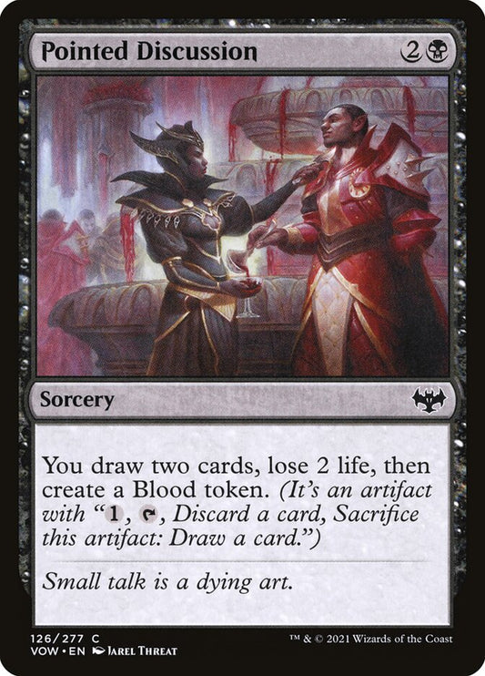 Pointed Discussion – Innistrad: Crimson Vow [VOW] – English – #126