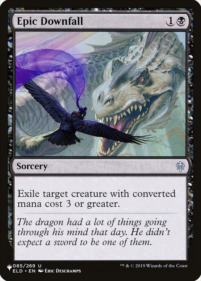 Epic Downfall – The List [PLST] – English – #ELD-85