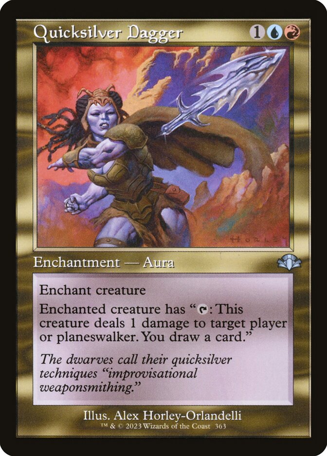 Quicksilver Dagger – Dominaria Remastered [DMR] – English – #363