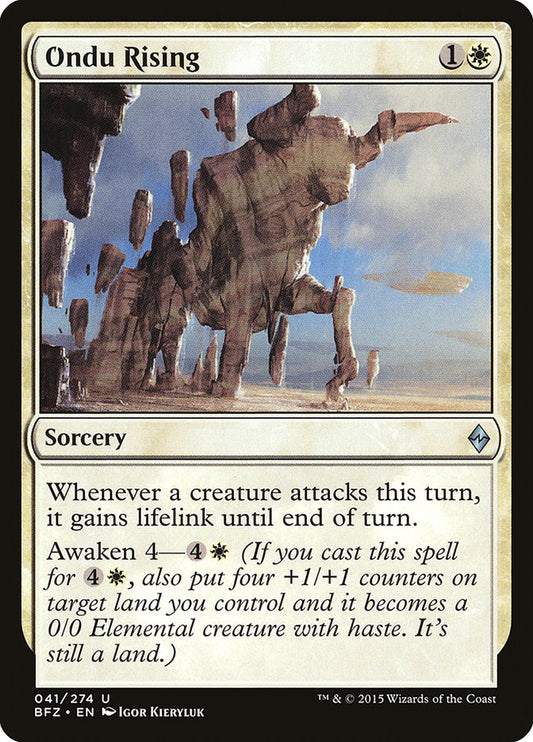 Ondu Rising – Battle for Zendikar [BFZ] – English – #41