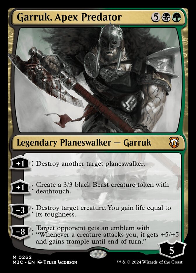 Garruk, Apex Predator – Modern Horizons 3 Commander [M3C] – English – #262