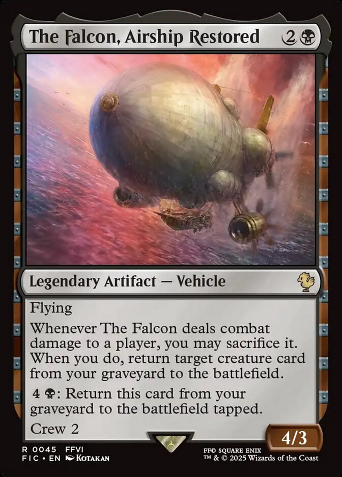The Falcon, Airship Restored – Final Fantasy Commander [FIC] – English – #45