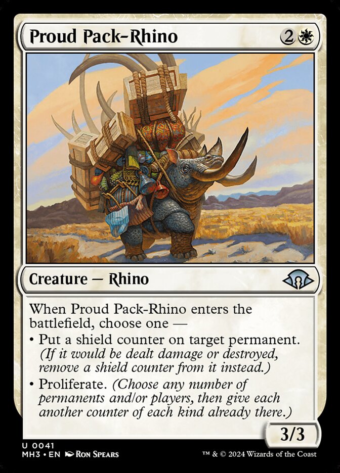 Proud Pack-Rhino – Modern Horizons 3 [MH3] – English – #41