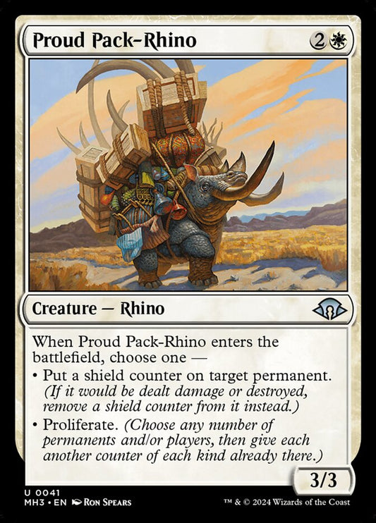 Proud Pack-Rhino – Modern Horizons 3 [MH3] – English – #41