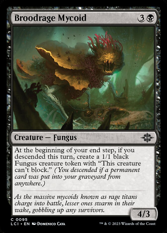 Broodrage Mycoid – The Lost Caverns of Ixalan [LCI] – English – #95