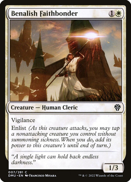 Benalish Faithbonder – Dominaria United [DMU] – English – #7