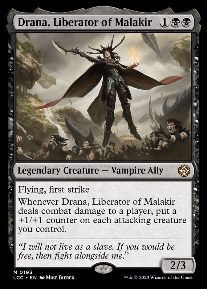 Drana, Liberator of Malakir – The Lost Caverns of Ixalan Commander [LCC] – English – #193