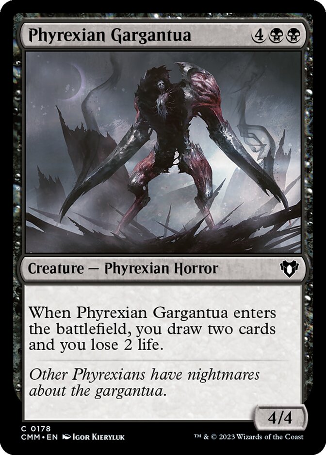 Phyrexian Gargantua – Commander Masters [CMM] – English – #178