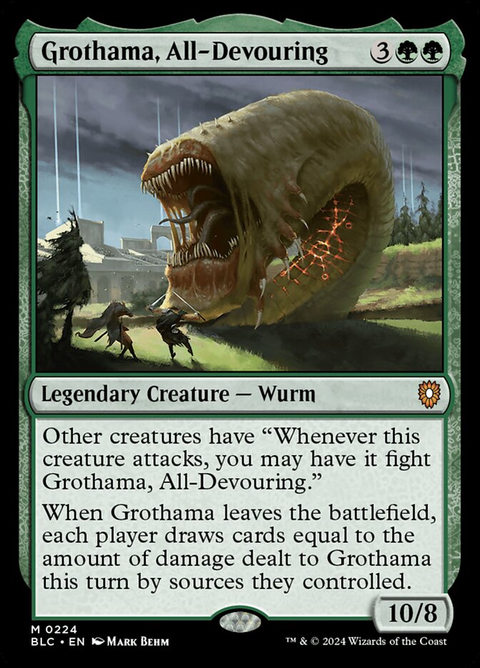 Grothama, All-Devouring – Bloomburrow Commander [BLC] – English – #224