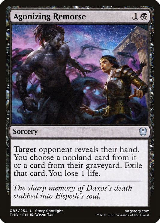Agonizing Remorse – Theros Beyond Death [THB] – English – #83