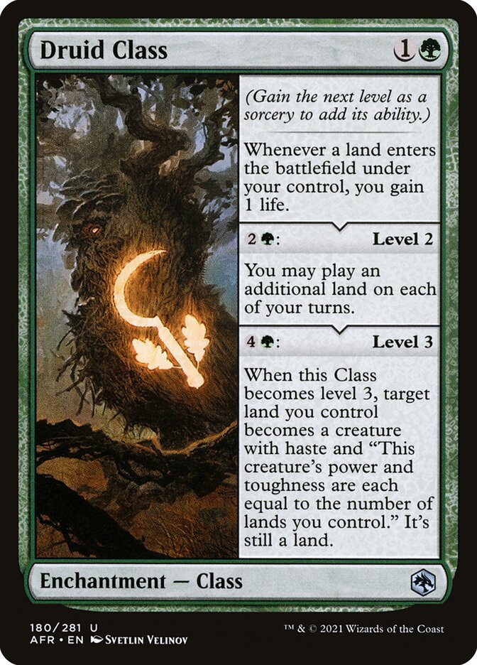 Druid Class – Adventures in the Forgotten Realms [AFR] – English – #180